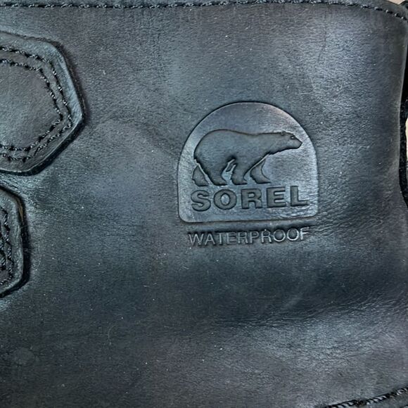 Sorel Black Lace-Up Leather Boots Black
Duck rain ankle size 7 - Picture 7 of 9